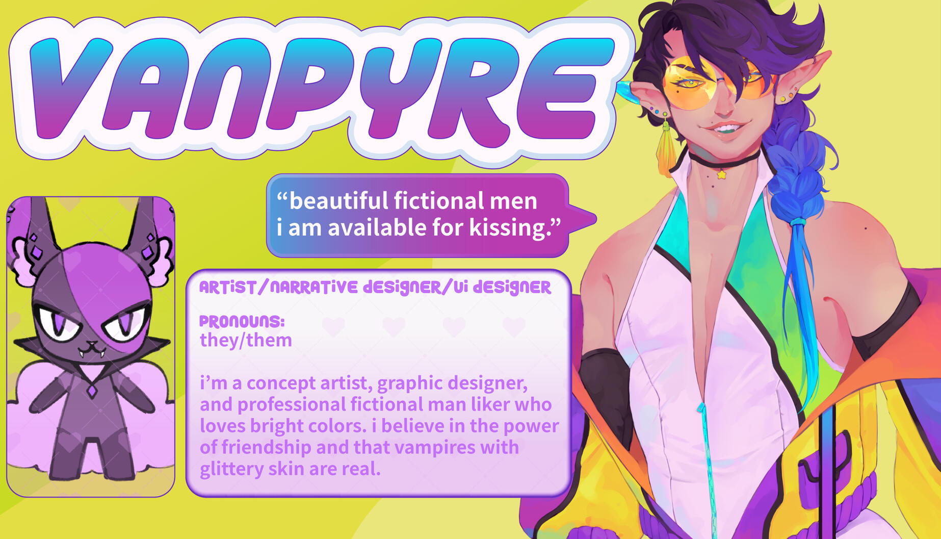 VAN ★ NARRATIVE DESIGNER | ARTIST | UI DESIGNER ★ BlueSky Twitter Twitch